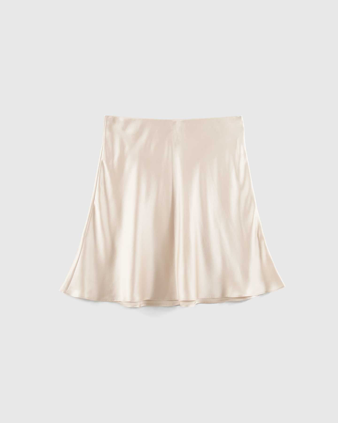 Washable Silk Mini Skirt | Quince