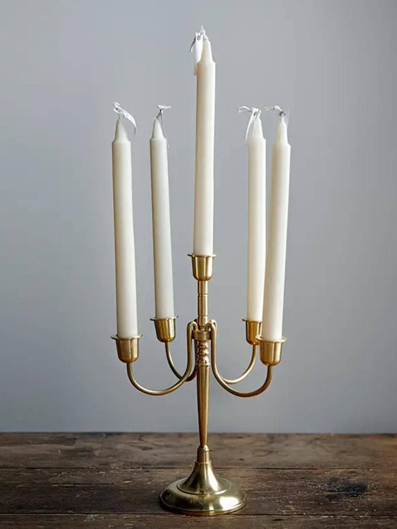4pcs Taper Candle, Classic Tall Smokeless Wax Candle, For Home | SHEIN