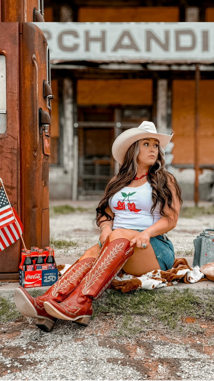 POV: You’re picking your Fourth of July outfit 🇺🇸✨

@wrangler Americana Edit is bringing all the summer vibes with classic denim, cherry prints, and the cutest red dress.

I’m curious… which look would you grab first?

🤠 Denim Dress
🍒 Cherry Tank + Mini Skirt
❤️ Red Denim Dress

#wrangler #fourthofjulyoutfits #westernfashion

#LTKgrwm #LTKootd #LTKSeasonal