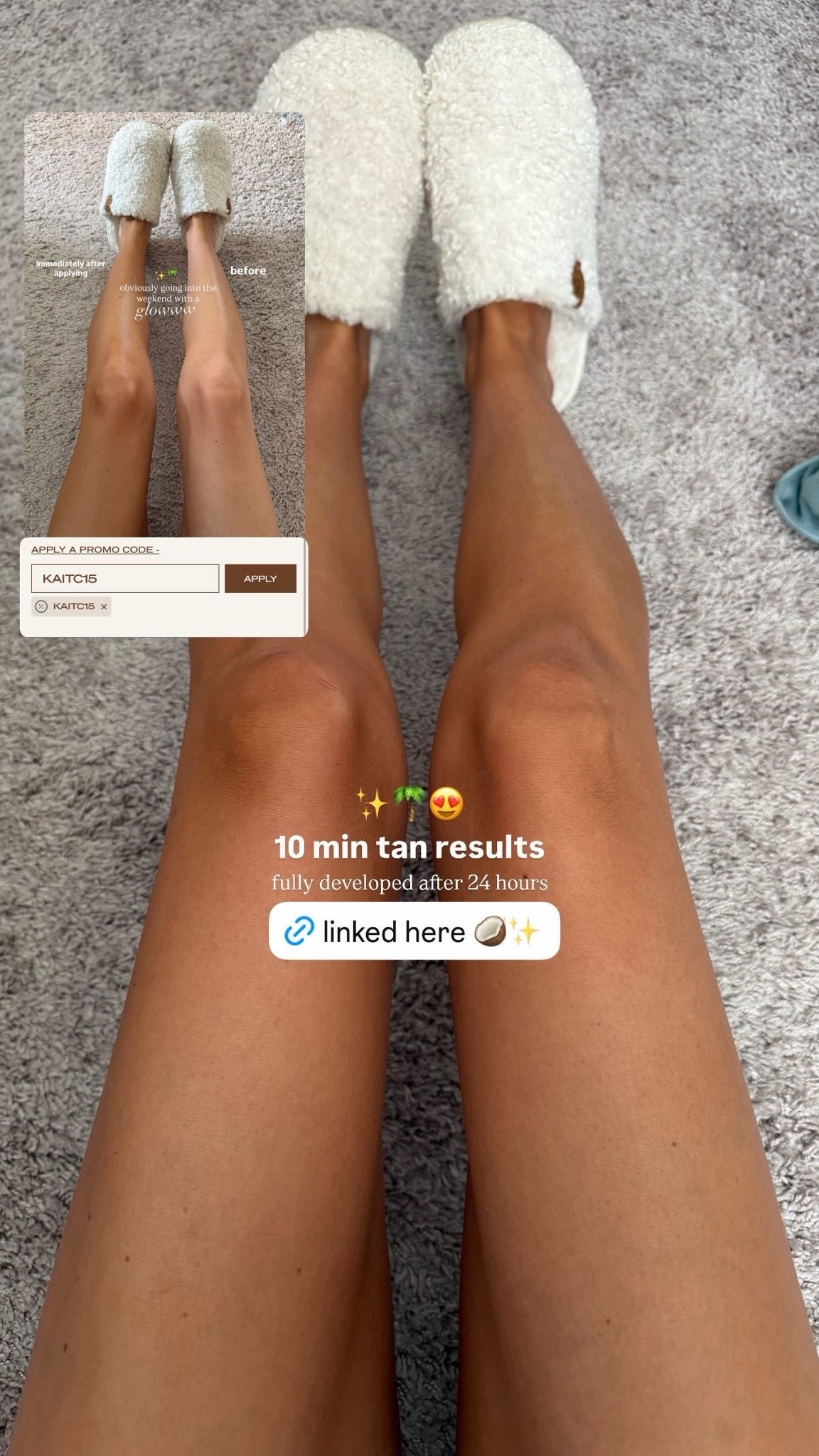 I have a loving tan discount code for a limited time!!! Code KAITC15 to save!

#LTKMothersDay #LTKselfcare #LTKBeauty