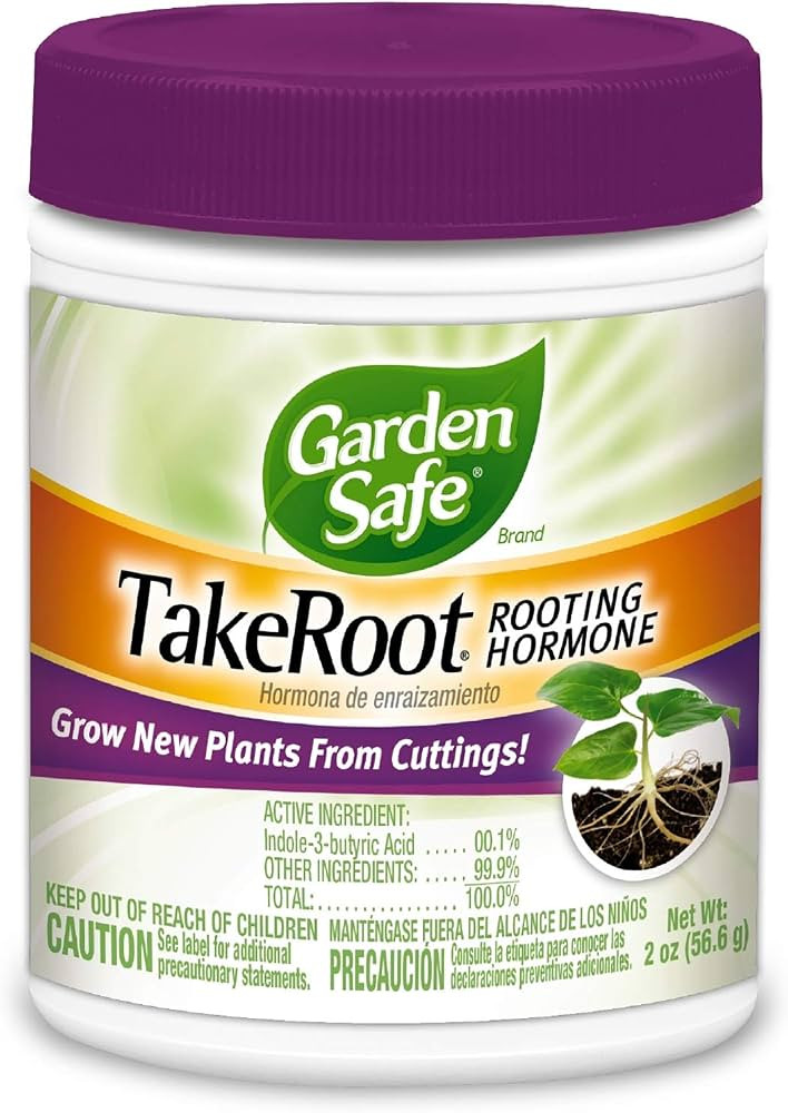 Garden Safe Take Root Rooting Hormone, Promotes Rooting, Grow New Plants From Cuttings, 2 Ounce | Amazon (US)