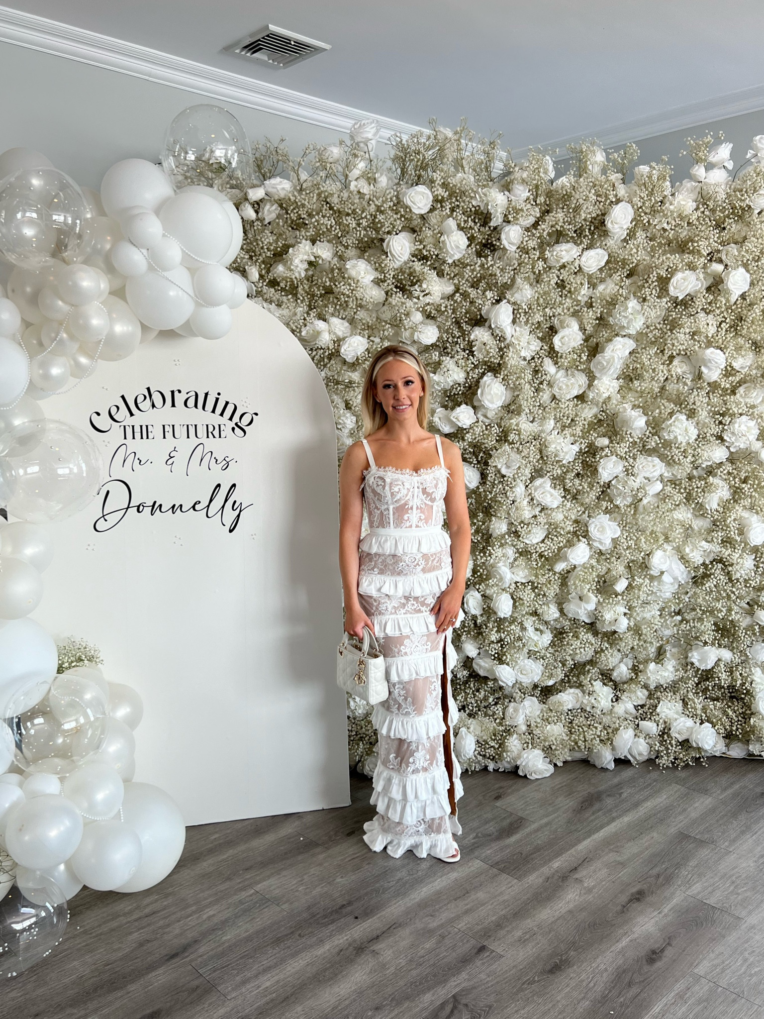 Engagement party outfit 

#engagementpartydress #whitedress #bridaldress #vchapman

#LTKStyleTip #LTKParties #LTKWedding