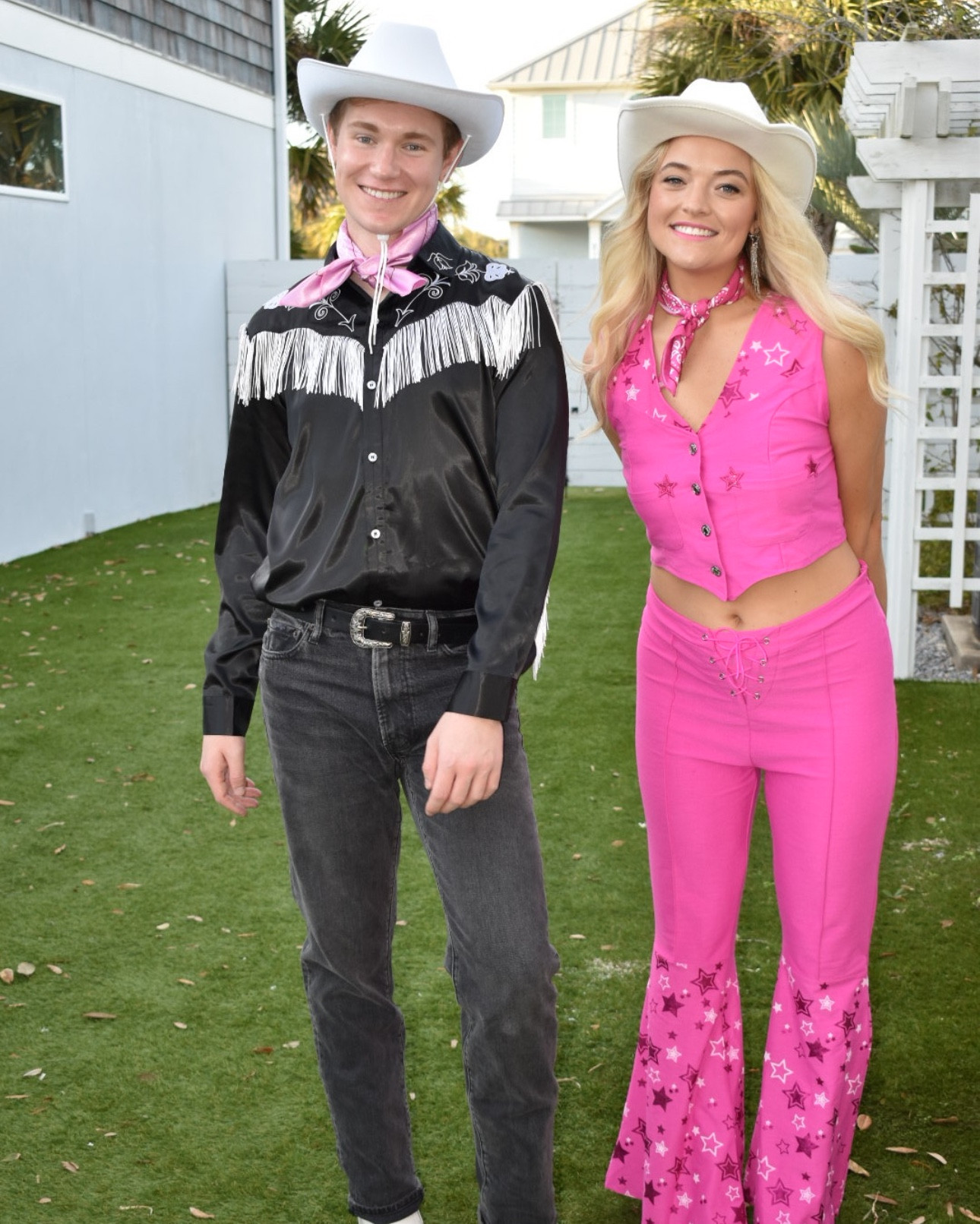 Highly recommend having a Barbie themed bachelorette 🩷 My pink fit & Ken fit are both linked 

#LTKStyleTip #LTKParties #LTKWedding