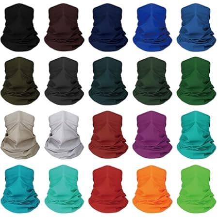 Headband Bandana - Neck Gaiter Scarf Balaclava Face Mask Headwear | Amazon (US)