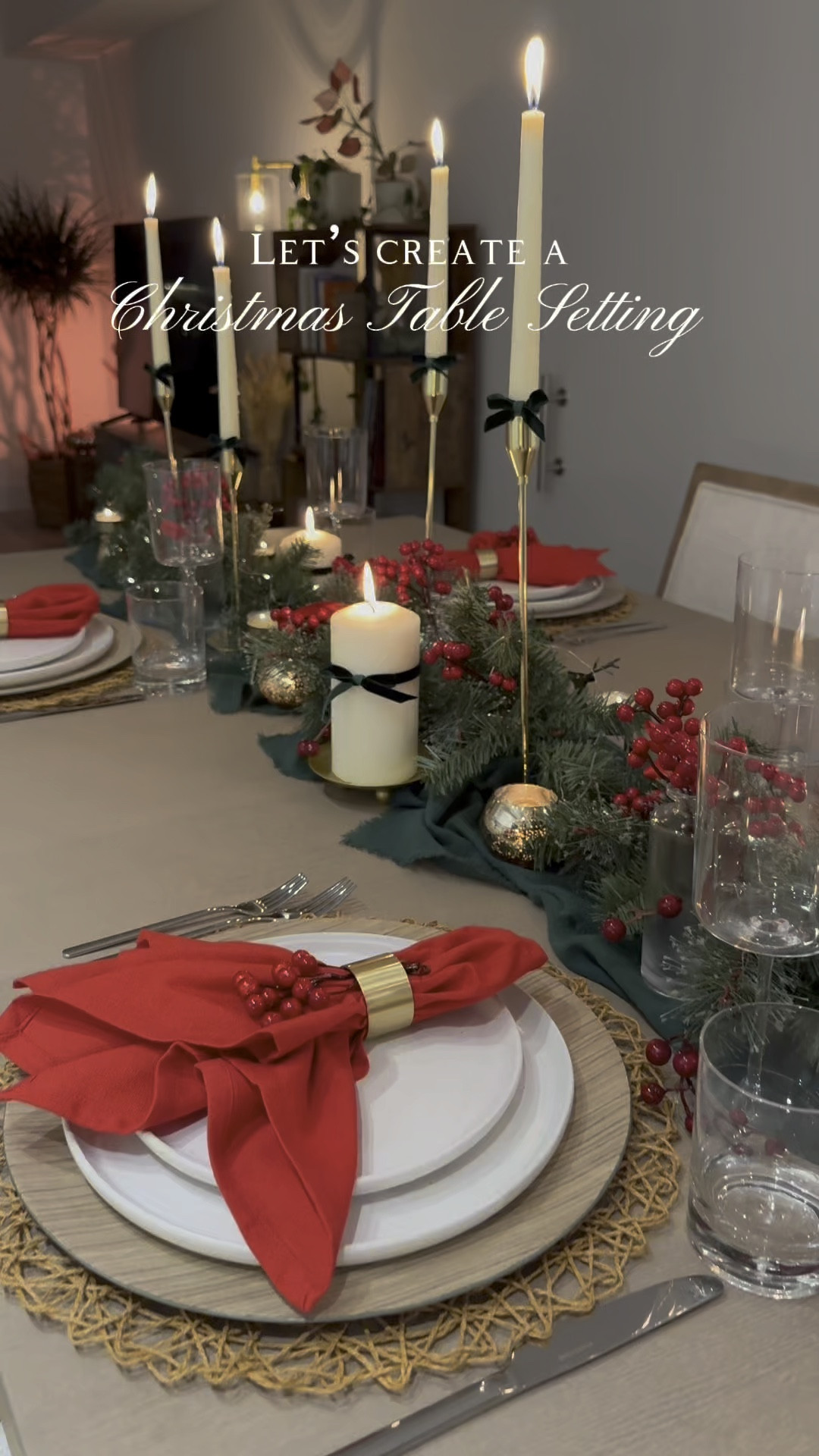One of my fave Christmas tablescapes! 🎄

#LTKSeasonal #LTKHoliday #LTKHome