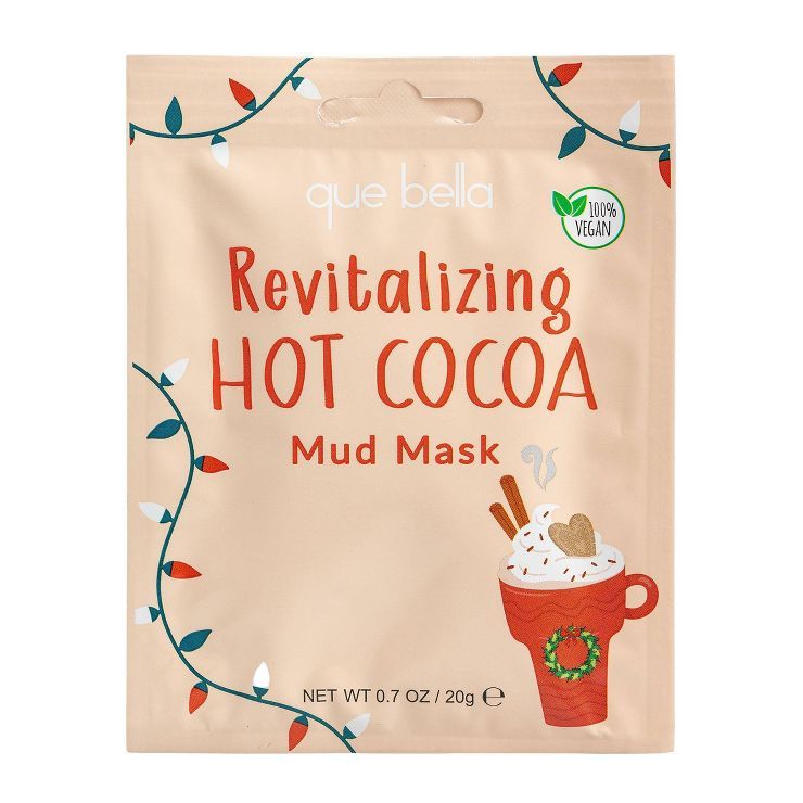 Que Bella Holiday Hot Cocoa Mud Mask - 0.7 fl oz | Target