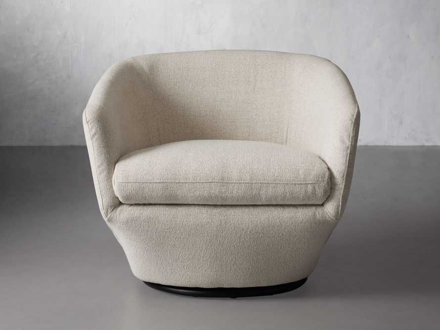 Pelton Swivel Chair | Arhaus
