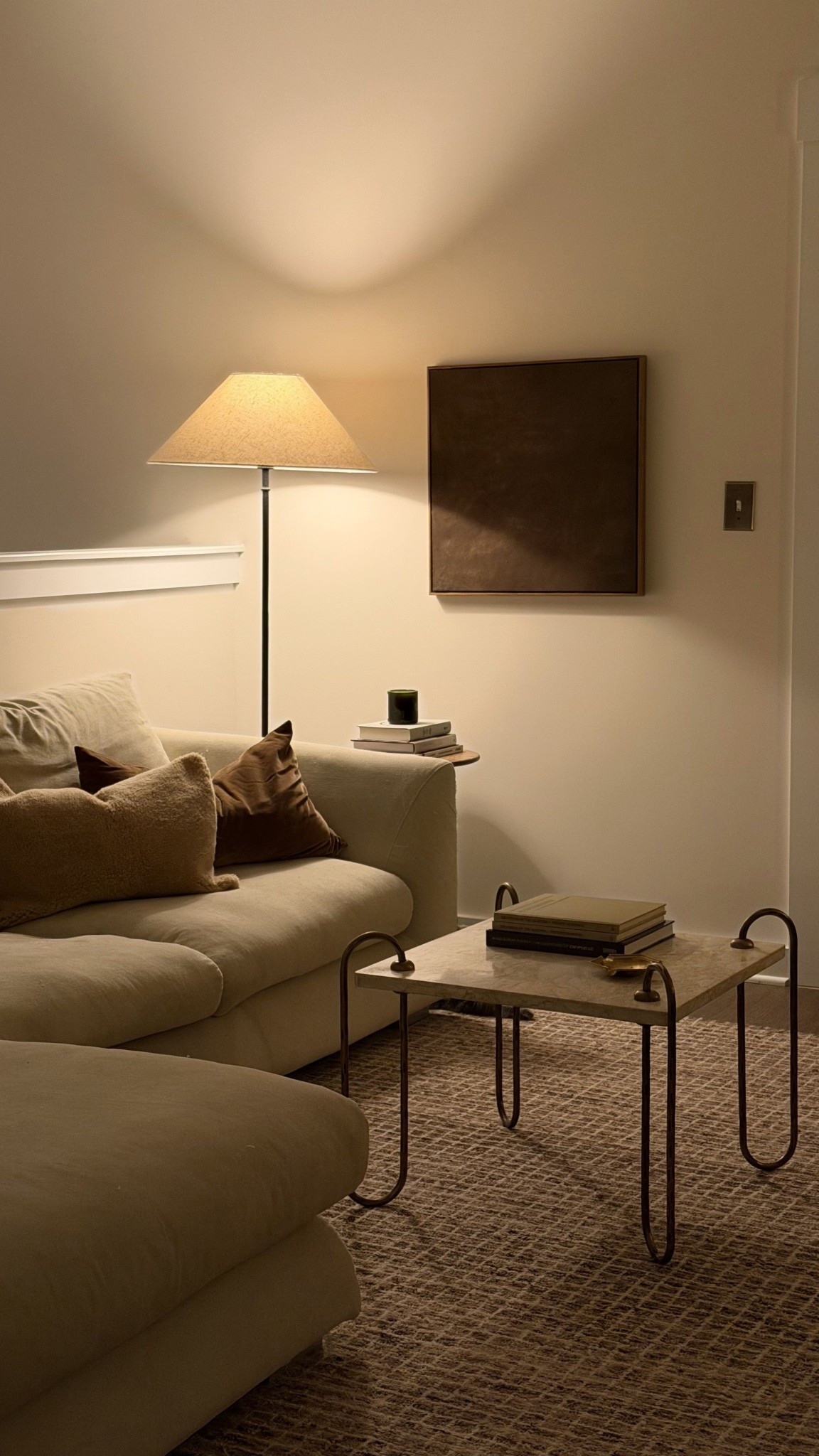 loft living room in the works 

#LTKHome