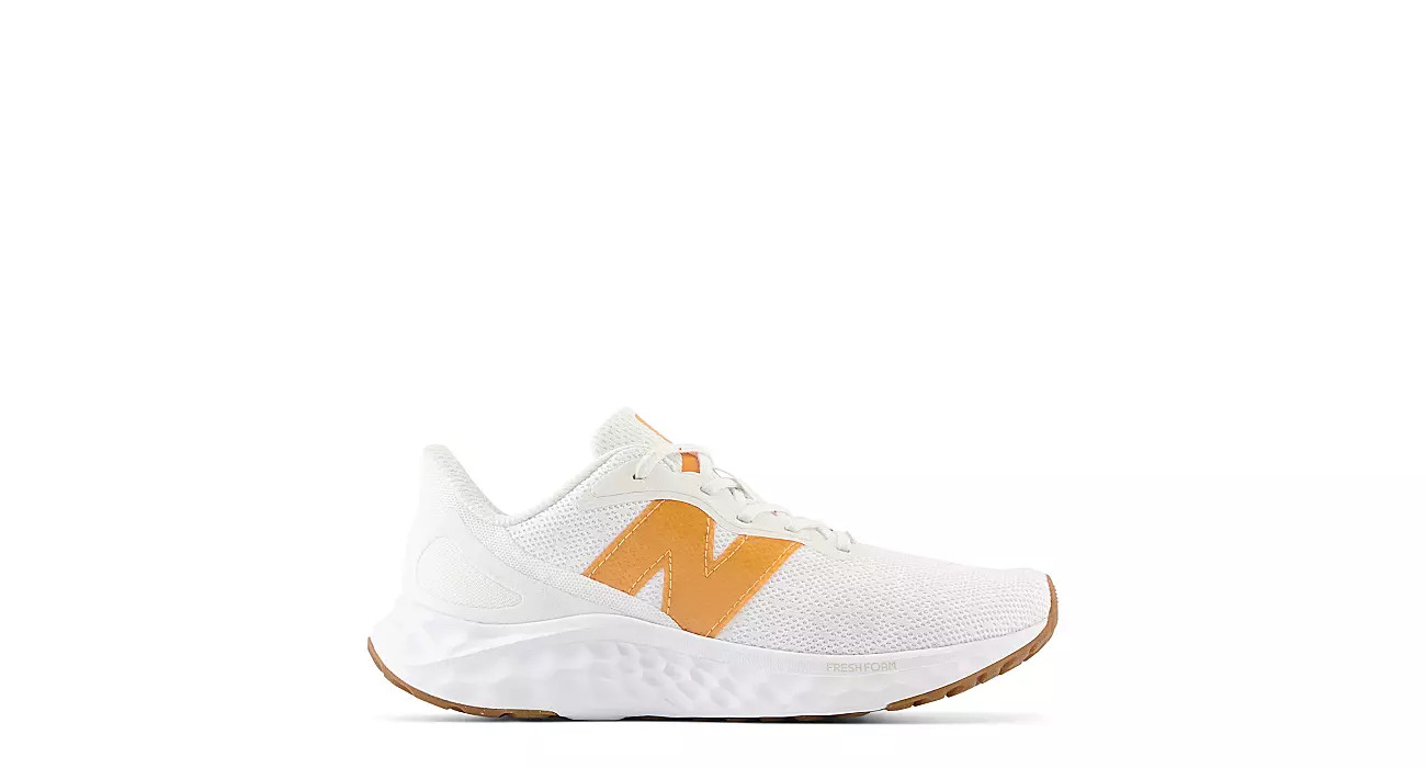 New Balance Womens Fresh Foam Arishi V4 Running Shoe - Off White | Rack Room Shoes