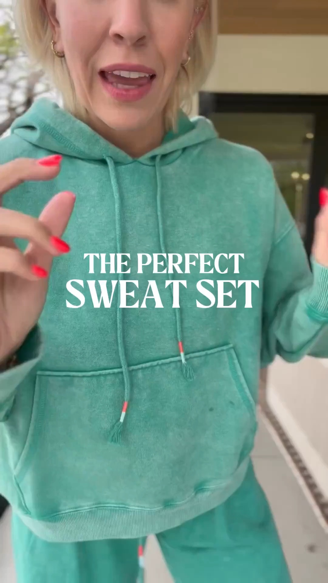$30 for the perfect sweat set from Walmart! 

