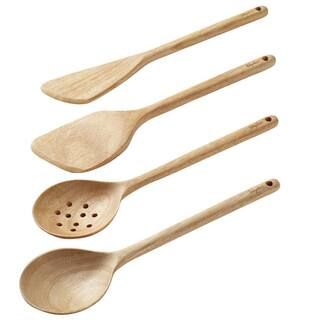 Parawood 4-Piece Cooking Tool Set | The Home Depot