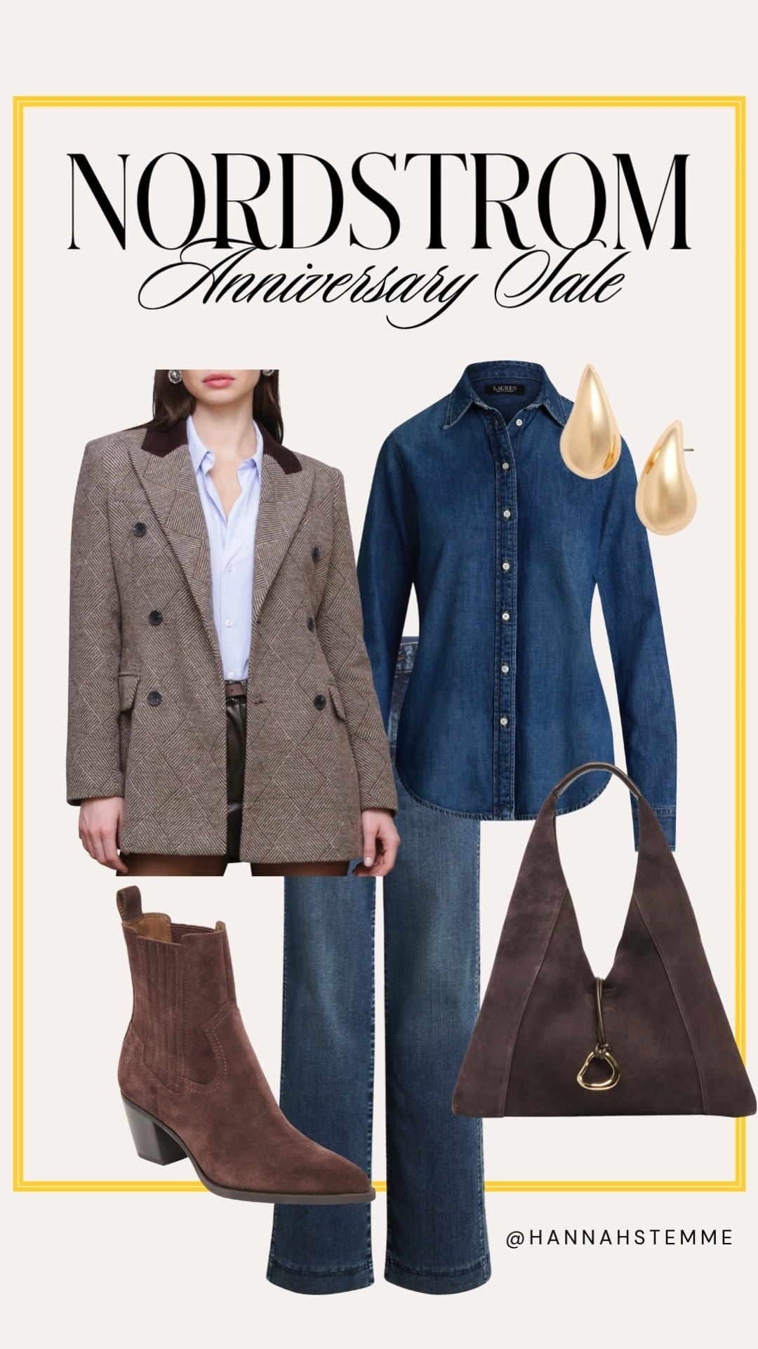 I will always love a denim on denim look and this gorgeous blazer + brown suede accessories takes it to another level. 🙌🏼 Fall cannot get here soon enough! 




#LTKSaleAlert #LTKSeasonal #LTKStyleTip