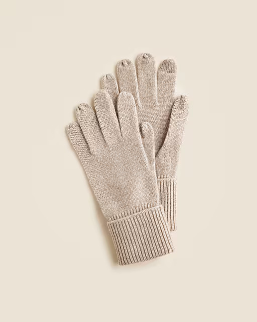 Cashmere tech-touch gloves | J. Crew US
