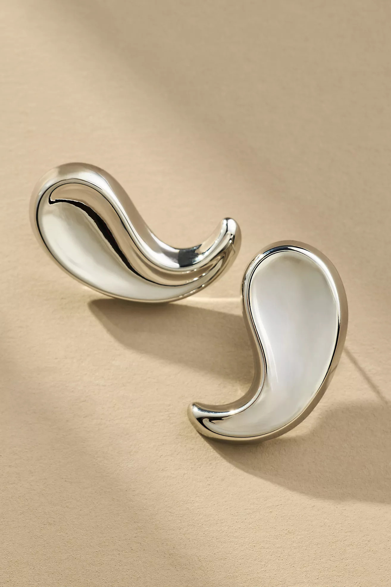 The Petra Flattened Drop Earrings | Anthropologie (US)