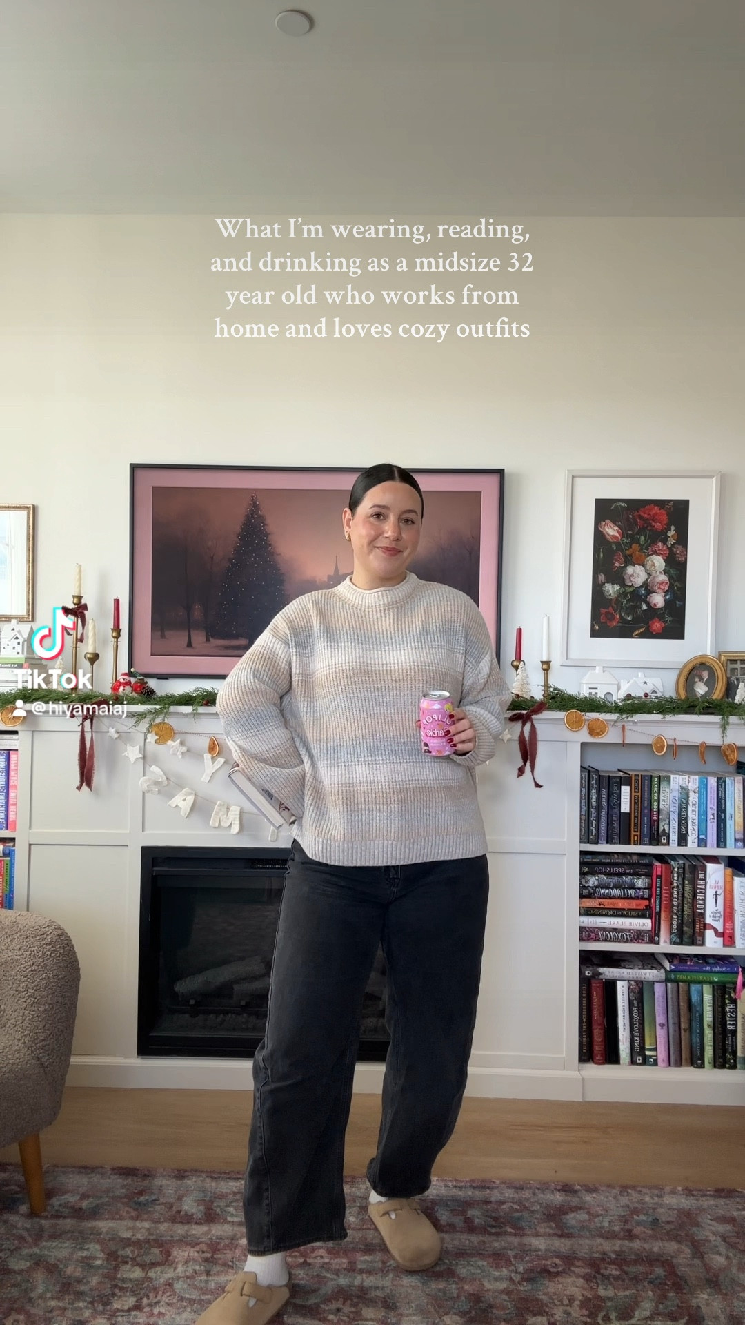 Monday after thanksgiving ootd 🤎 I can’t stop wearing these barrel jeans, and my Birkenstocks have become my go-to shoe for wfh 

#LTKMidsize #LTKSeasonal