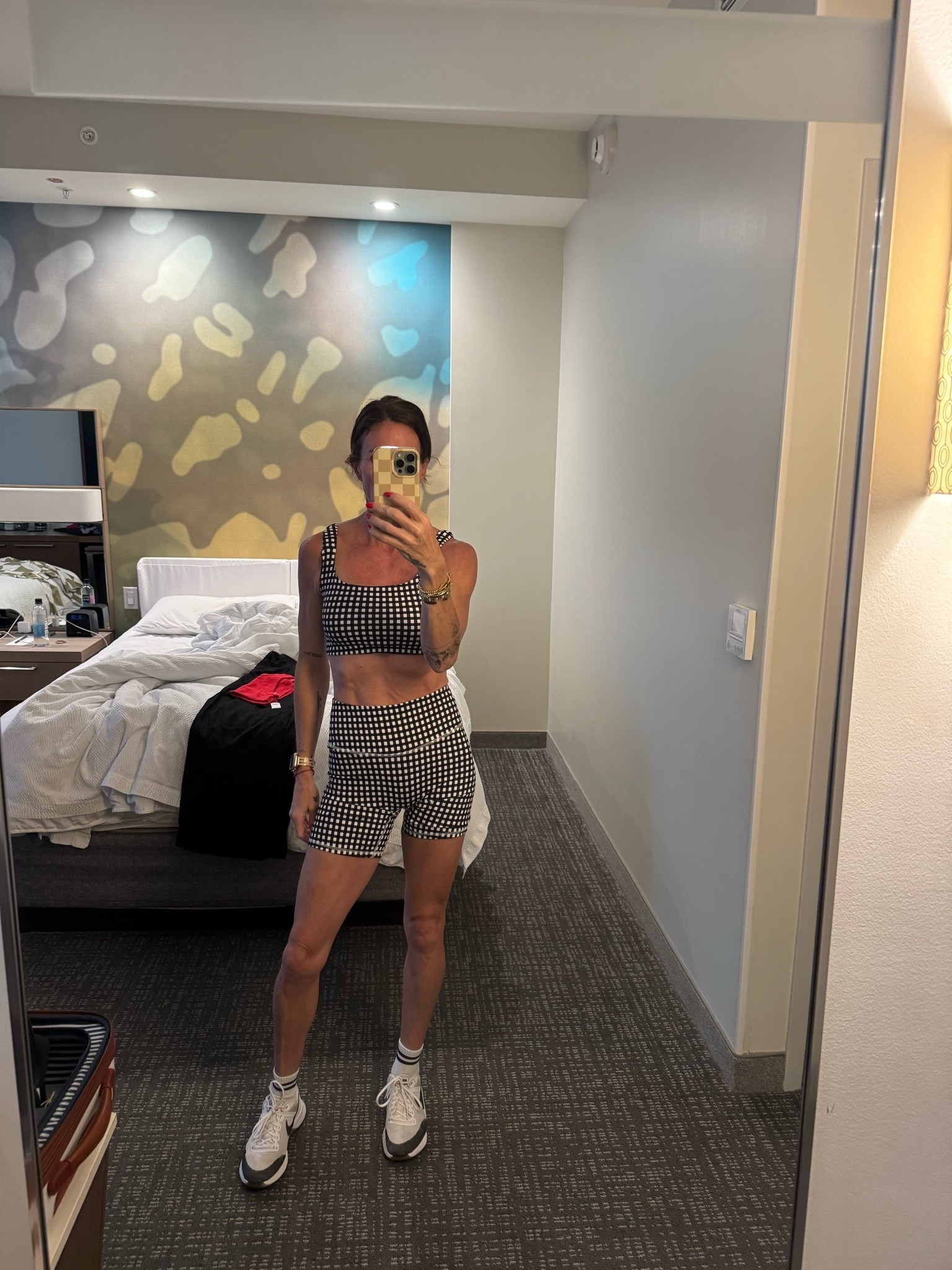 Cutest gingham workout set

#LTKmorningroutine #LTKfitnessgoals #LTKActive