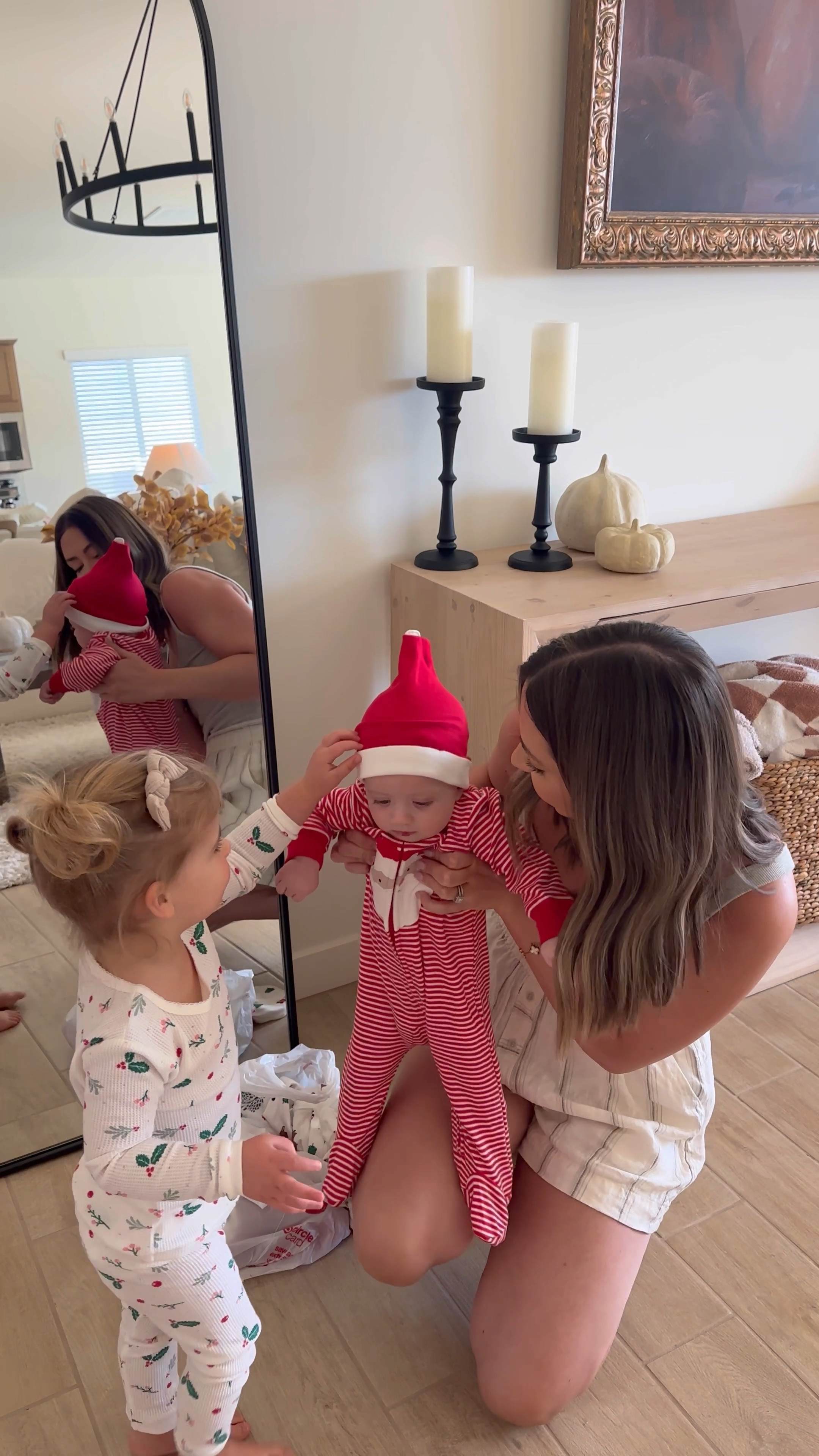 #AD #TargetPartner | There’s nothing quite like seeing your babies in the cutest Christmas jammies 😫🫶🏽❤️🎄!!! Tiegan is in size 2T and Tatum in 6 months! ❤️🤶🏼 #liketkit 

@Carters #CartersJustOneYou #Carters #TargetPartner #Target 

#LTKGiftGuide #LTKHoliday #LTKKids
