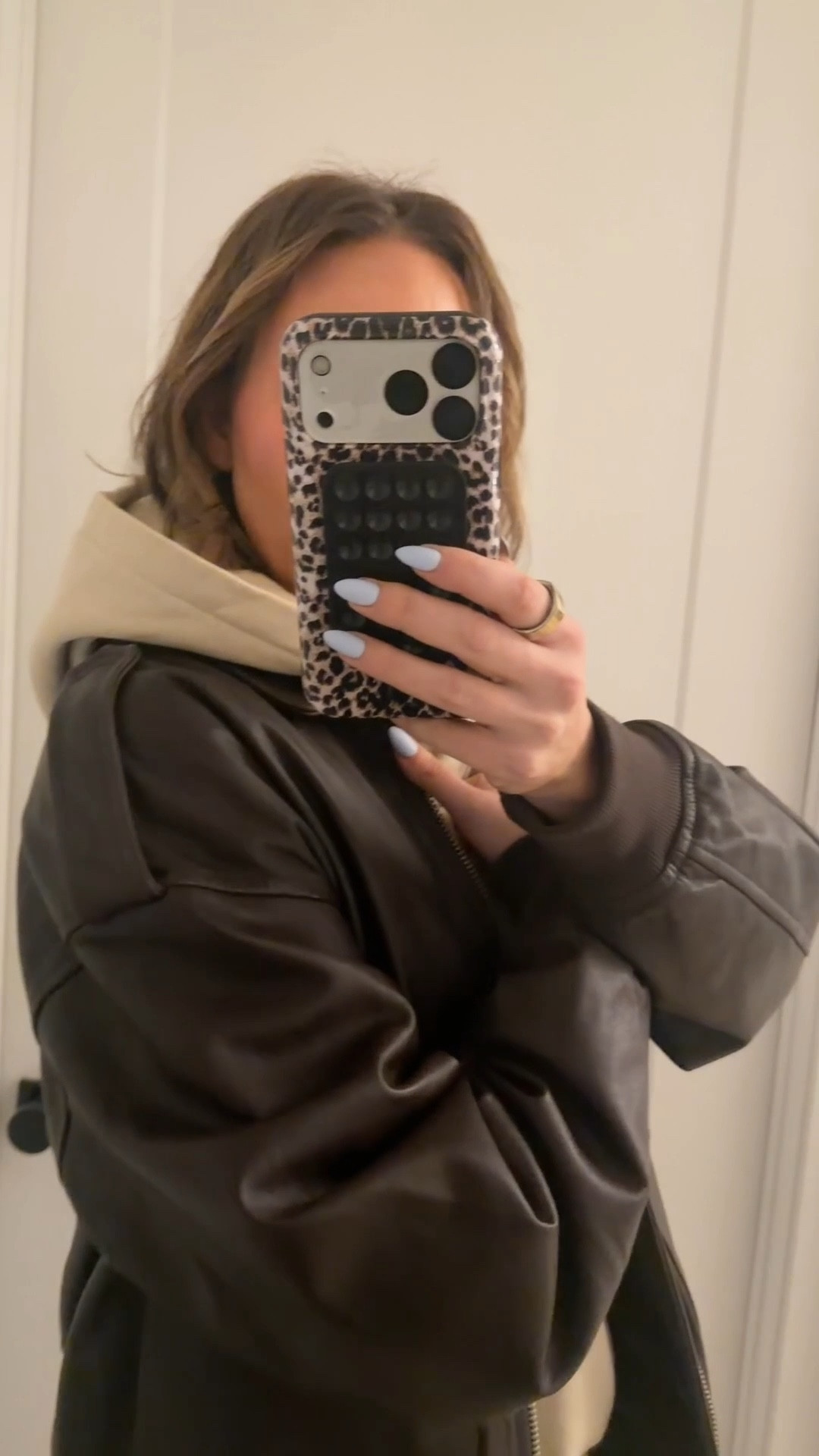 Wearing a small in the jacket and a medium in the sweatshirt. I sized down two sizes in the jeans. Tall girl friendly! 

#LTKootd #LTKOver40 #LTKTall