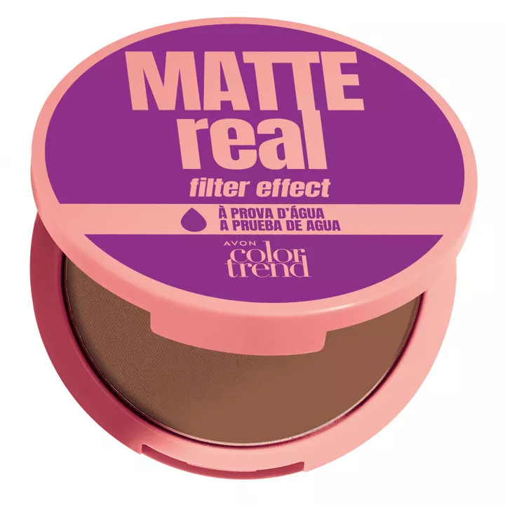 Color Trend Matte Real Pó Compacto Facial | Avon (BR)
