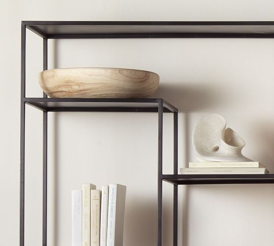 Hand Carved Organic Wood Grain Bowl | Pottery Barn (US)