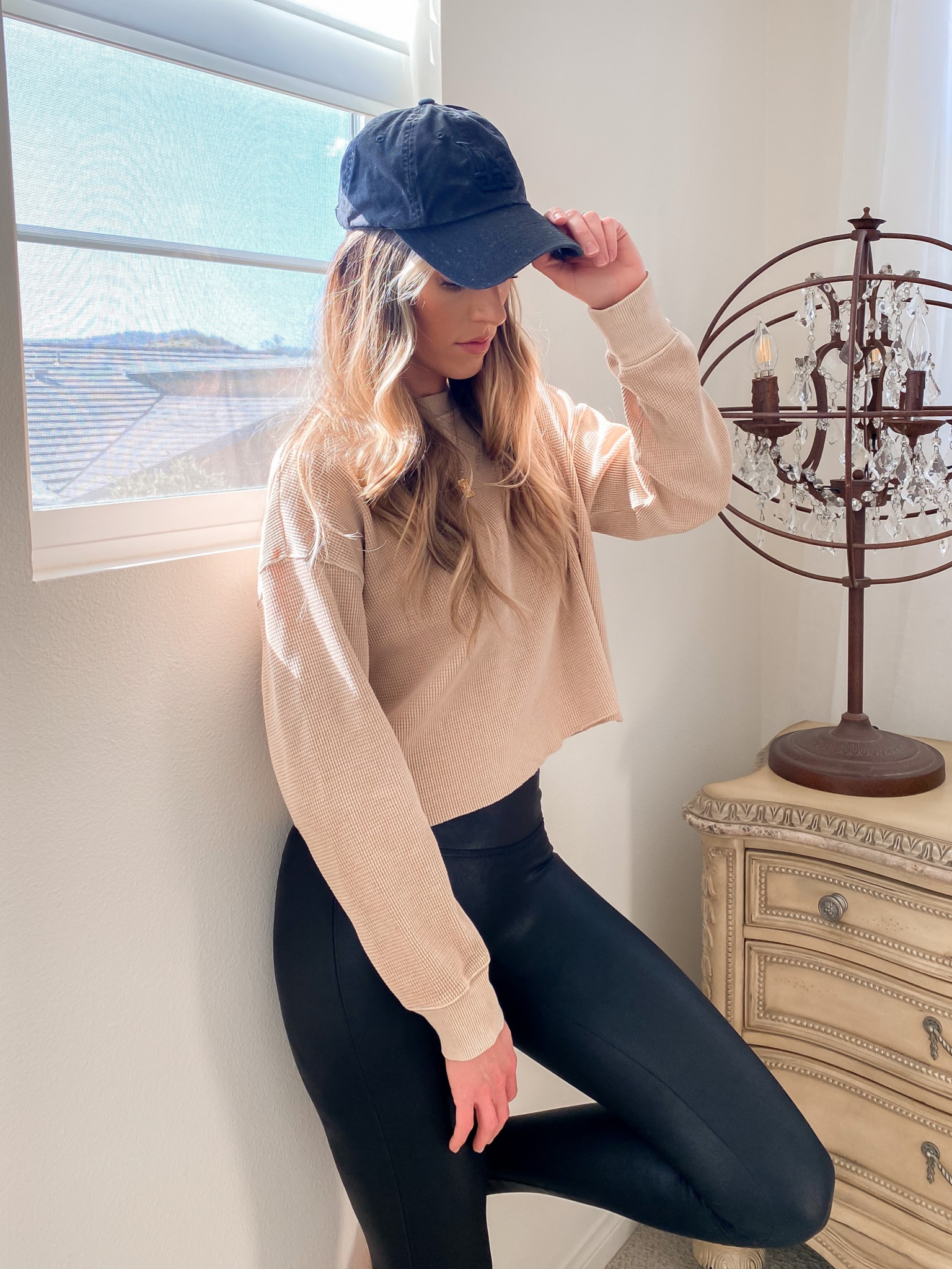 Spanx leggings, faux leather leggings, fall trends, fall fashion, fall outfits, comfy outfits, casual outfits 

#LTKSeasonal #LTKstyletip #LTKunder100