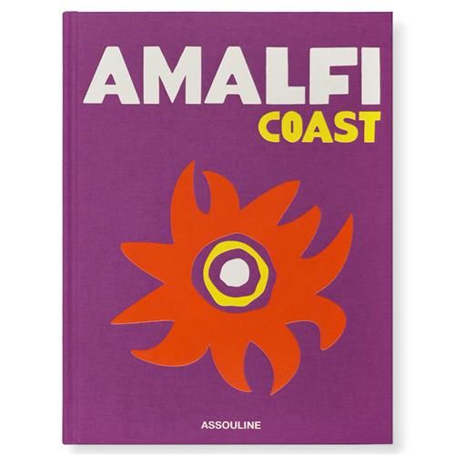 Assouline Amalfi Coast Purple Hardback Designer Book | Kathy Kuo Home