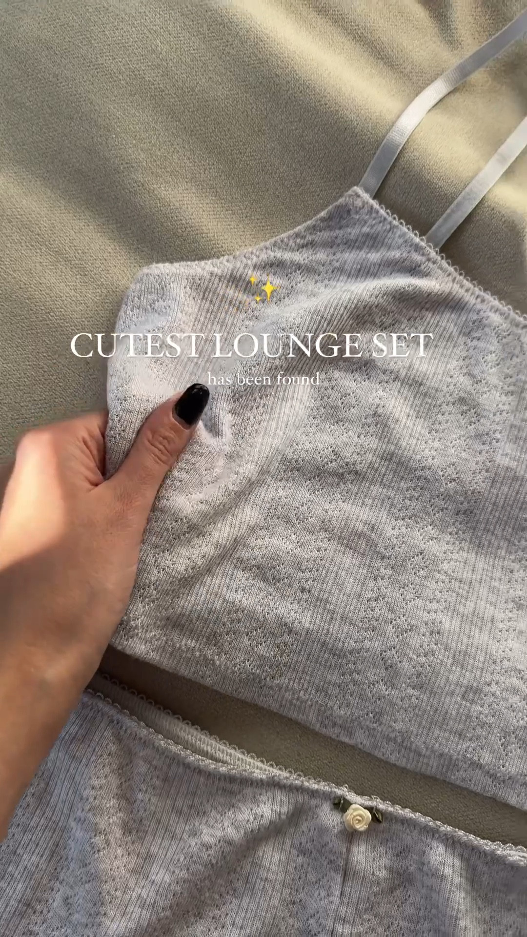 What do you think? honestly i'm in love! 💓 lounge set women, lounge wear, home wear, cutest pj  

#LTKU #LTKstyletip #LTKVideo