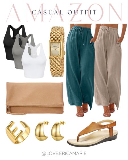 Here's a cute and casual outfit you can copy from Amazon! 
#amazonfashion  #midsizestyle #amazonfinds

#LTKStyleTip #LTKSeasonal #LTKShoeCrush