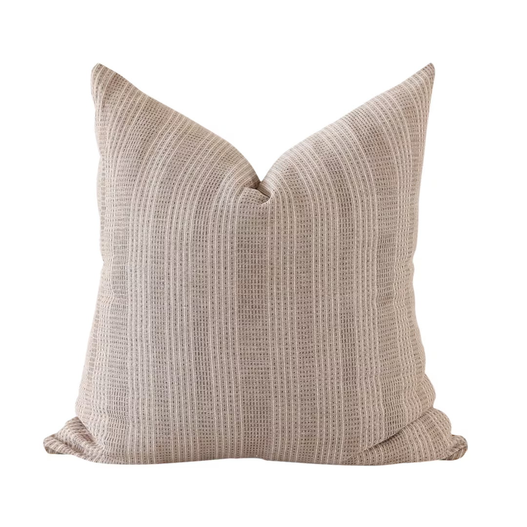 Hmong Throw Pillow Cover: Brown Stripe, Thailand Accent - Etsy | Etsy (US)