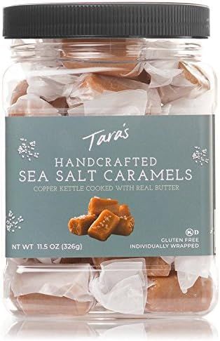 Tara's All Natural Handcrafted Gourmet Sea Salt Caramel: Small Batch, Kettle Cooked, Creamy & Ind... | Amazon (US)
