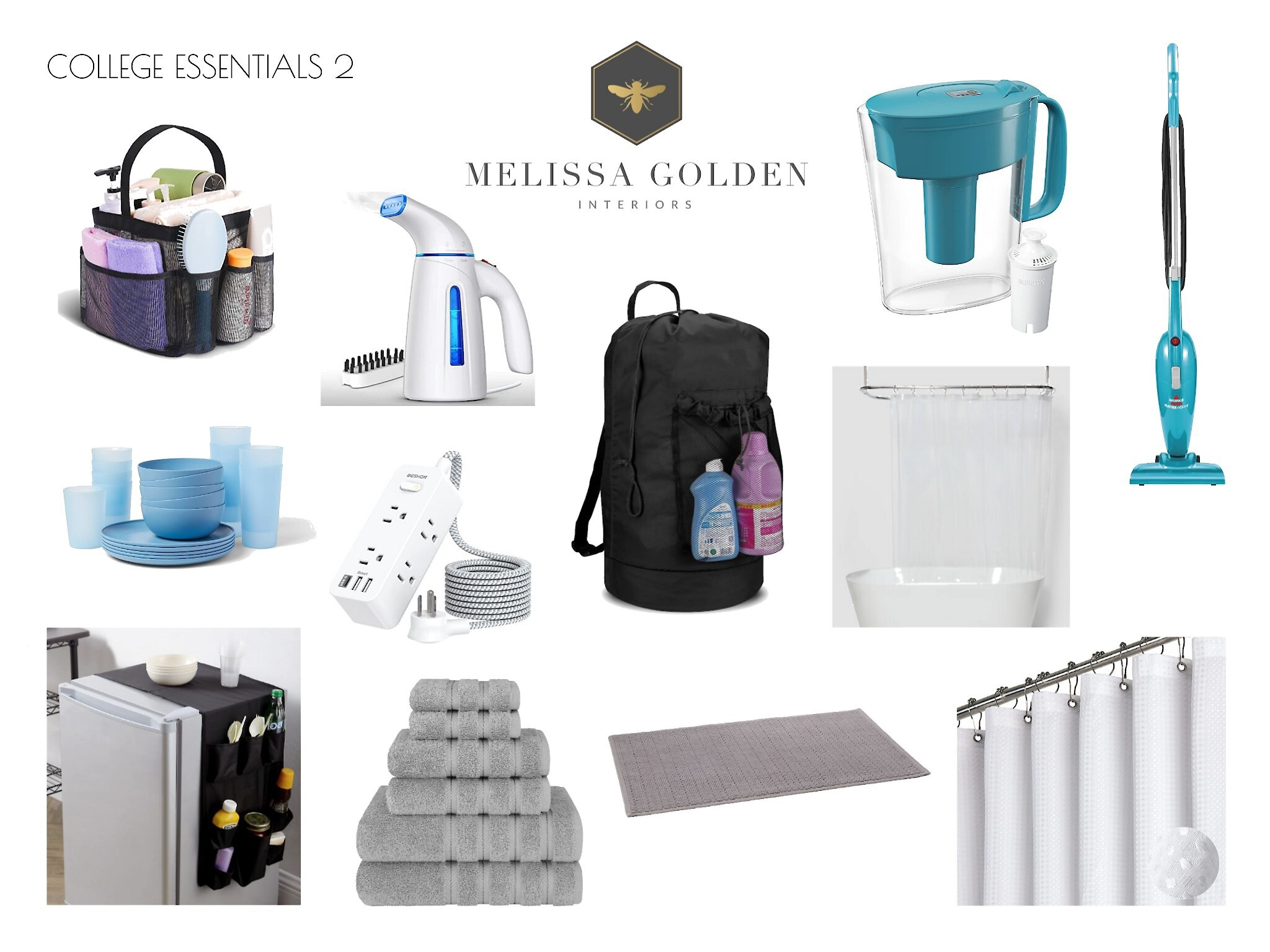 We have put together some college essentials for kitchen, bathroom, and laundry uses! These items will help keep your space clean and organized while remaining practical. Check out our LTK for links for each item! 

#moodboard #interiordesign #dorm #dormdecor #college #collegeessentials 

#LTKhome #LTKFind #LTKstyletip