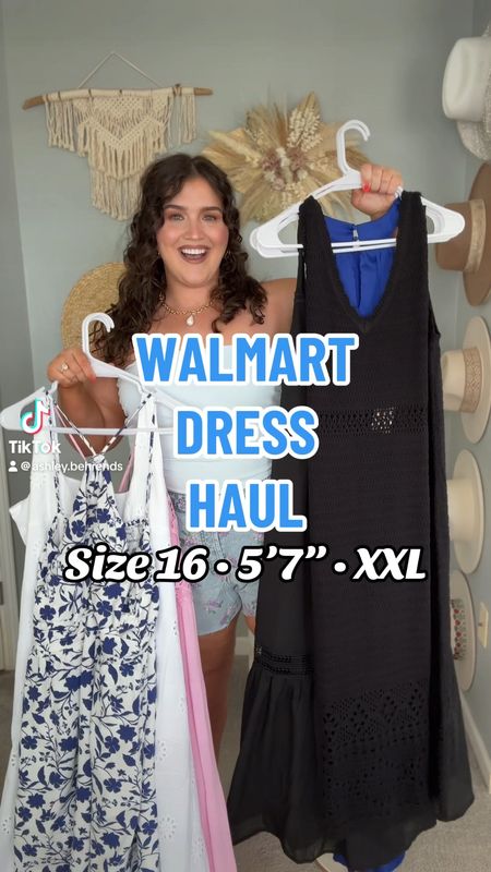 Summer Walmart haul ☀️🌴🐚 Gorgeous dress options for vacation, baby shower, date night + wedding guest outfit! 🥂 All under $40, wearing a size XXL/1X

#LTKVideo #LTKPlusSize #LTKFindsUnder50