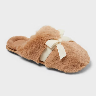 Women's Arbor Plush Scuff Slippers - Auden™ | Target