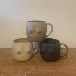 Read the full title
    Stoneware Boob Mug | Etsy (US)