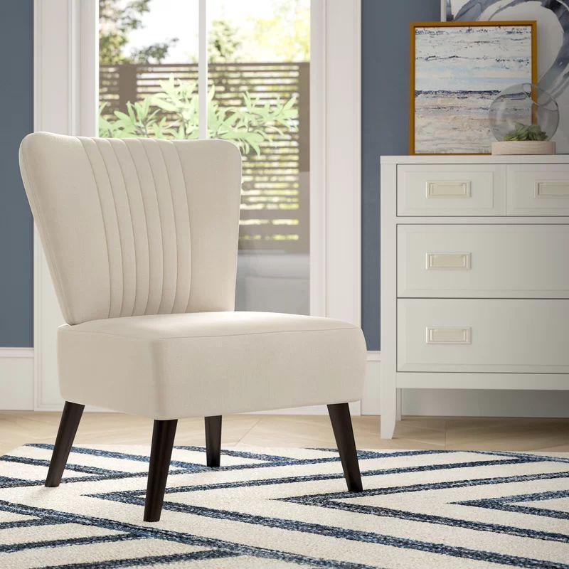 Trent 25.2" Wide Polyester Side Chair | Wayfair North America