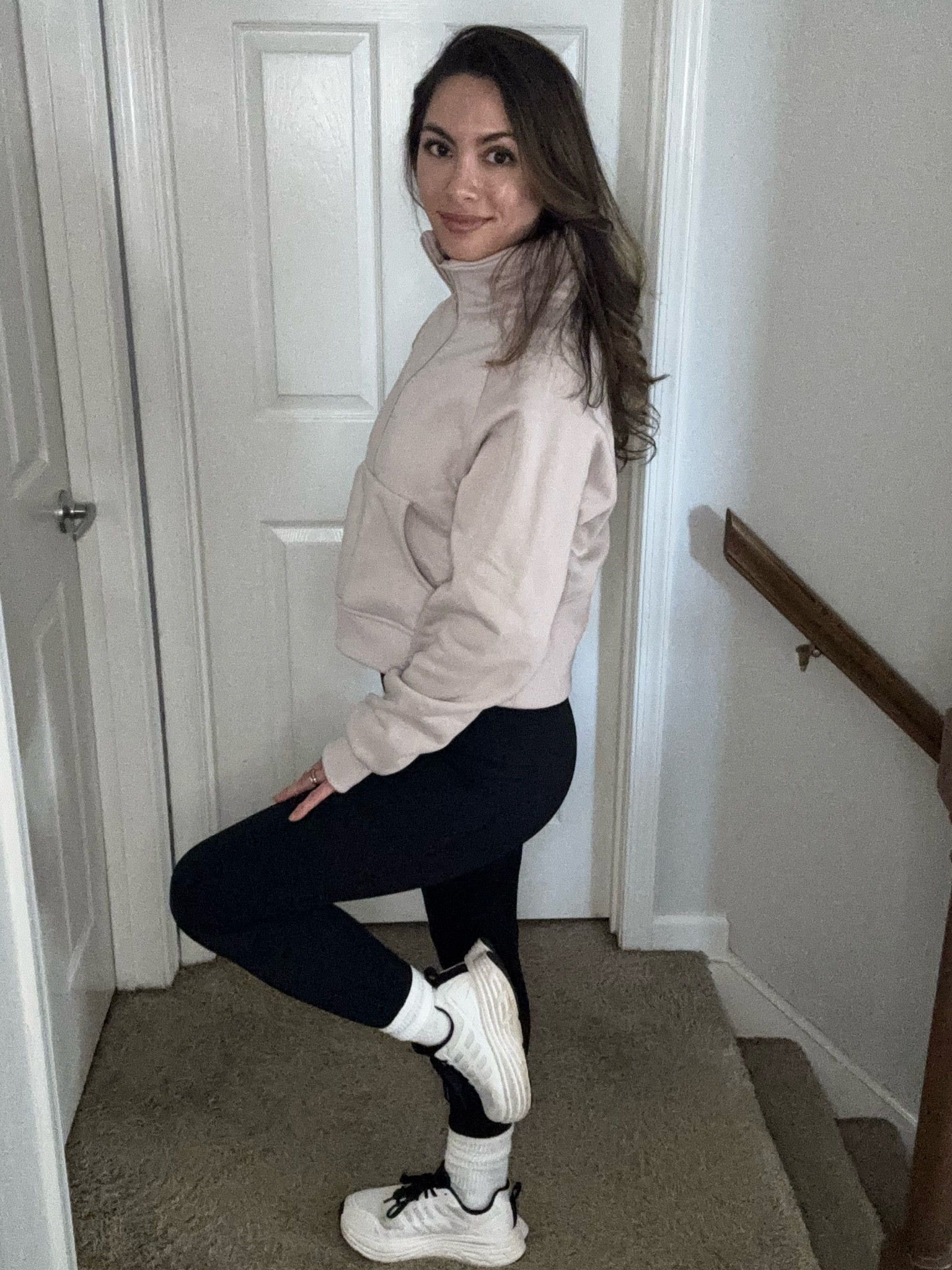 My outfit by Anna Kaci at Target is my new fav! These leggings are buttery soft and so flattering! They fit true to size! Loving the crop sweater, the ribbing detail is so cute.

#LTKStyleTip #LTKActive #LTKFitness