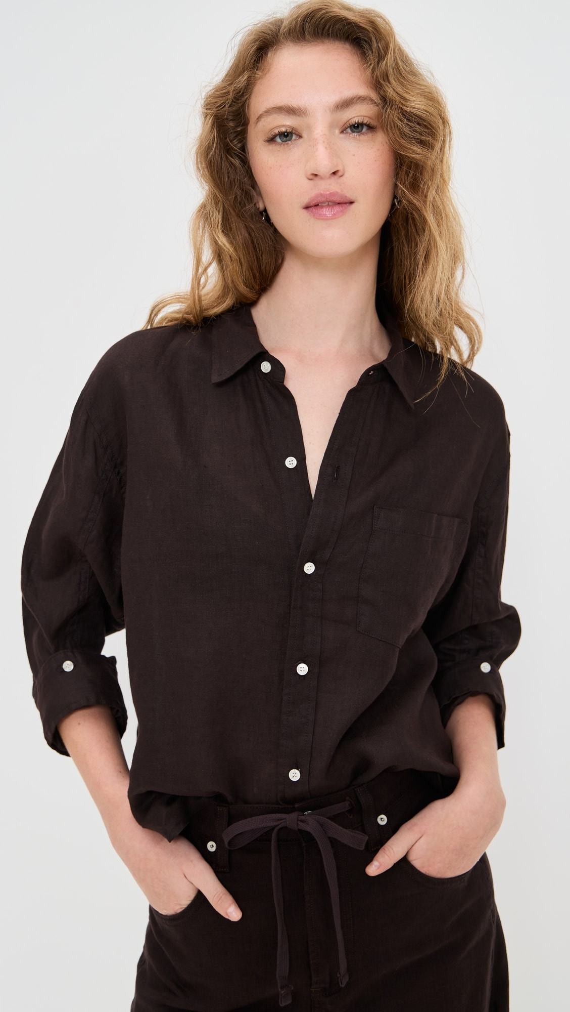 Kayla Shrunken Shirt | Shopbop