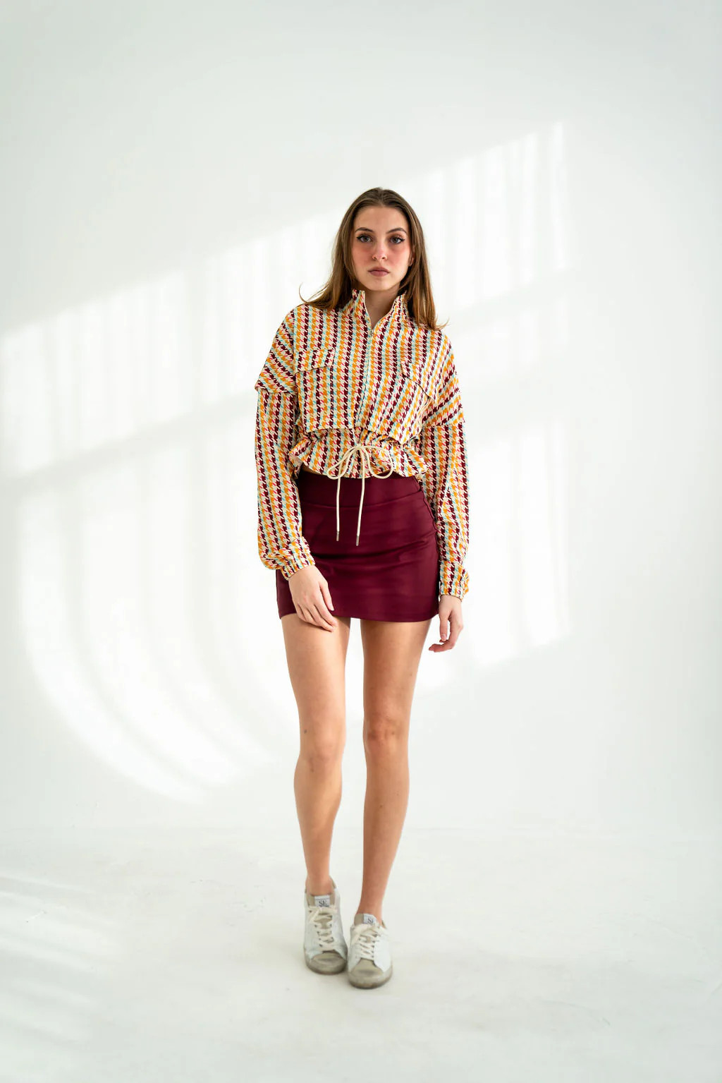 Never A Wallflower Club | Windbreaker Pink Floral | Never A Wallflower