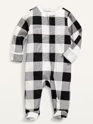 Unisex Matching Printed Sleep & Play Footed One-Piece for Baby | Old Navy (US)