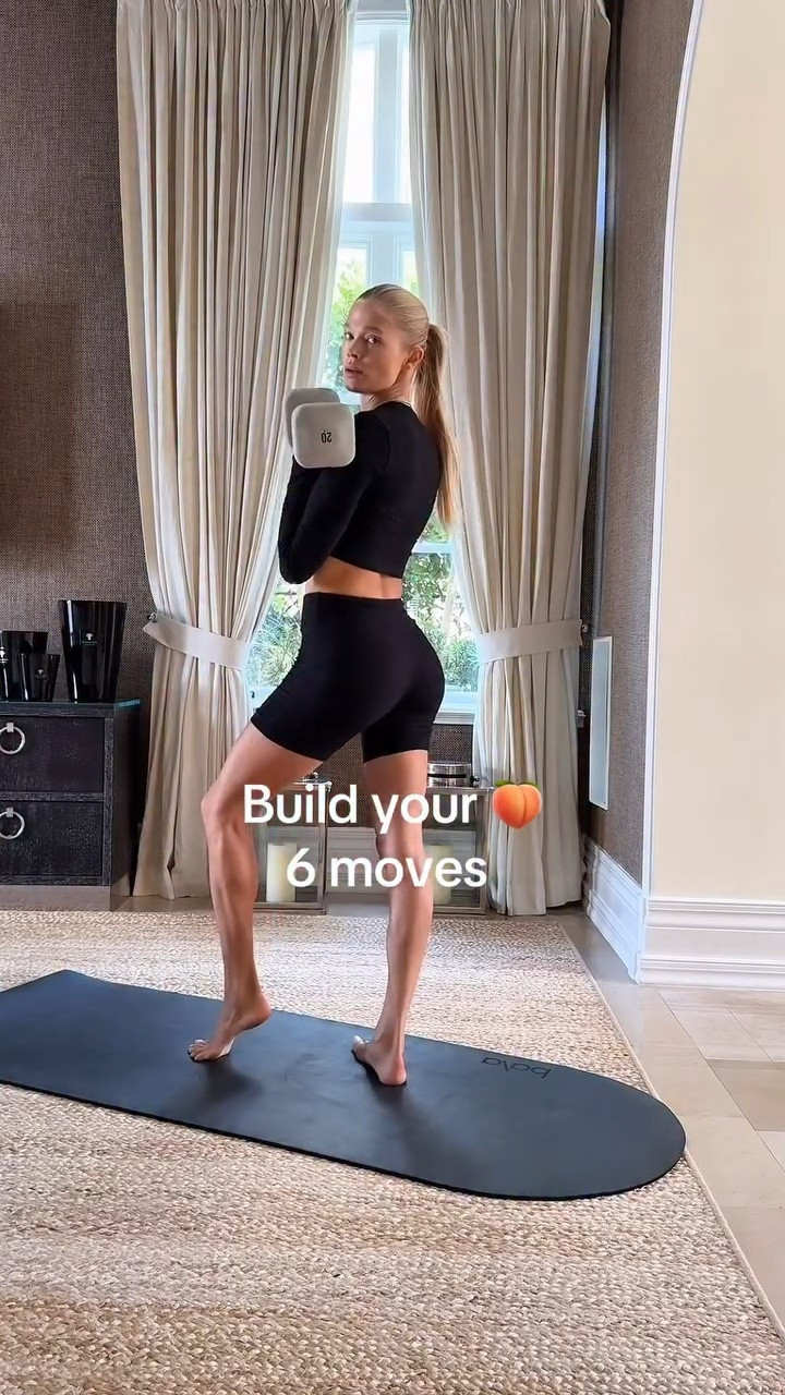 For the longest time I was scared of weights — I thought they’d make me look bulky or “too big.” The truth? Yes, you might look bigger… but in the best way. If you want that toned, lifted, well-shaped look, weights are the only way to get it 💪 🍑

Using 20 lb dumbbells regularly really made a difference for me.

👉Repeat this circuit 3 times → 45 sec work / 15 sec rest in between. I like to split it in half: first complete the circuit of the first 3 moves, then move on to the next 3

#glutetoner #buttexercises #glutegains 

#LTKActive #LTKBeauty #LTKU