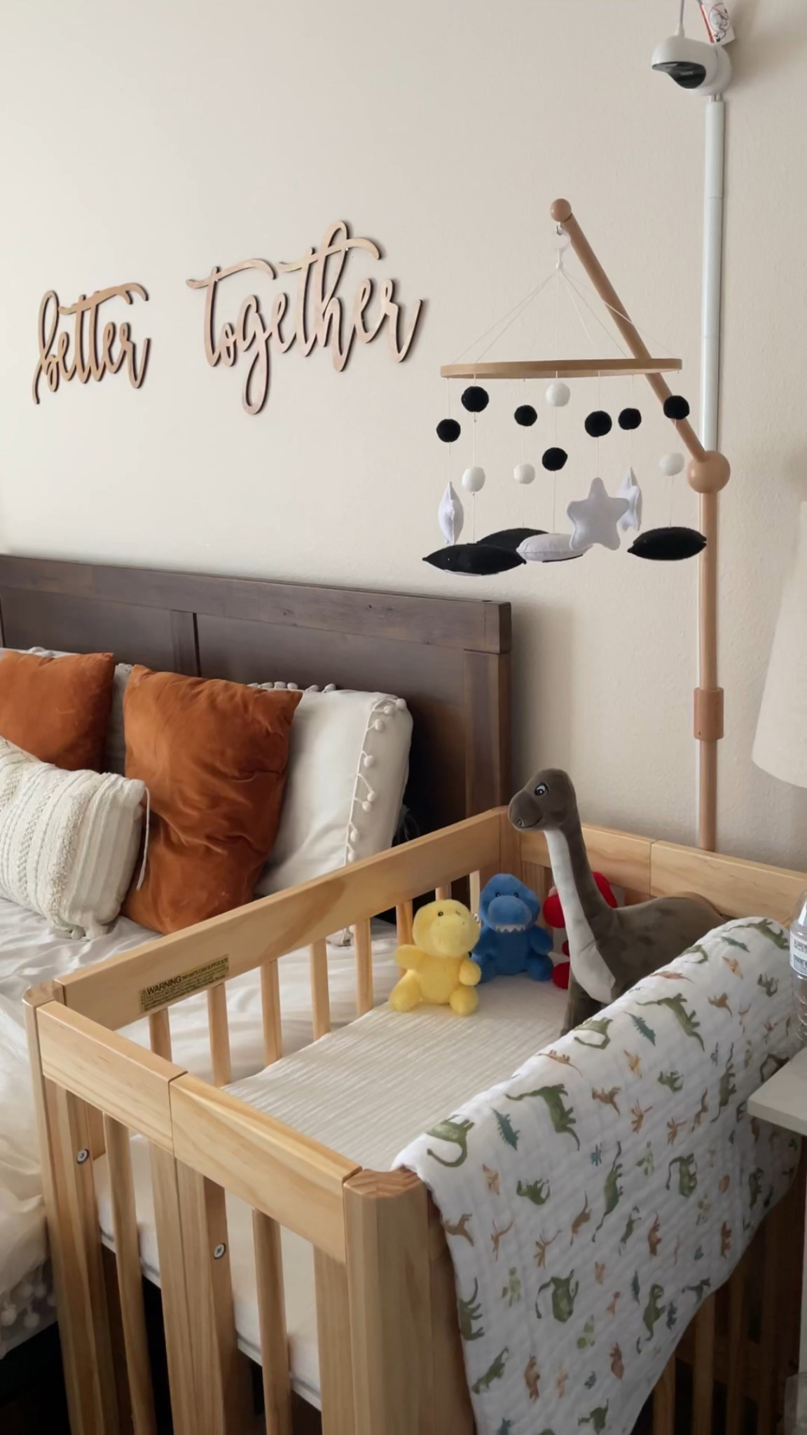 Bedside bassinet 🤍 plushies are from IKEA and hobby lobbyy

#LTKBump #LTKKids #LTKBaby