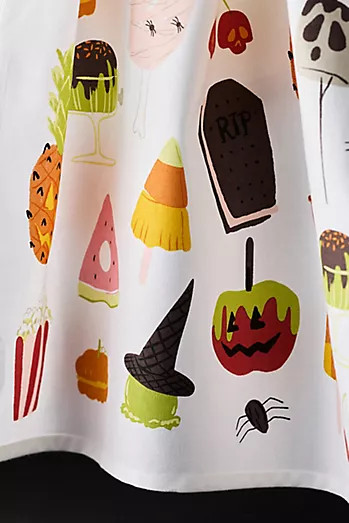 Halloween Mugs Dish Towel | Anthropologie (US)