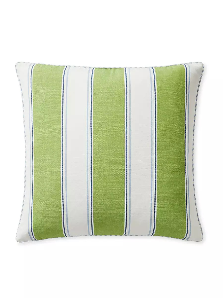 Perennials Port Stripe Outdoor Pillow Cover | Serena and Lily