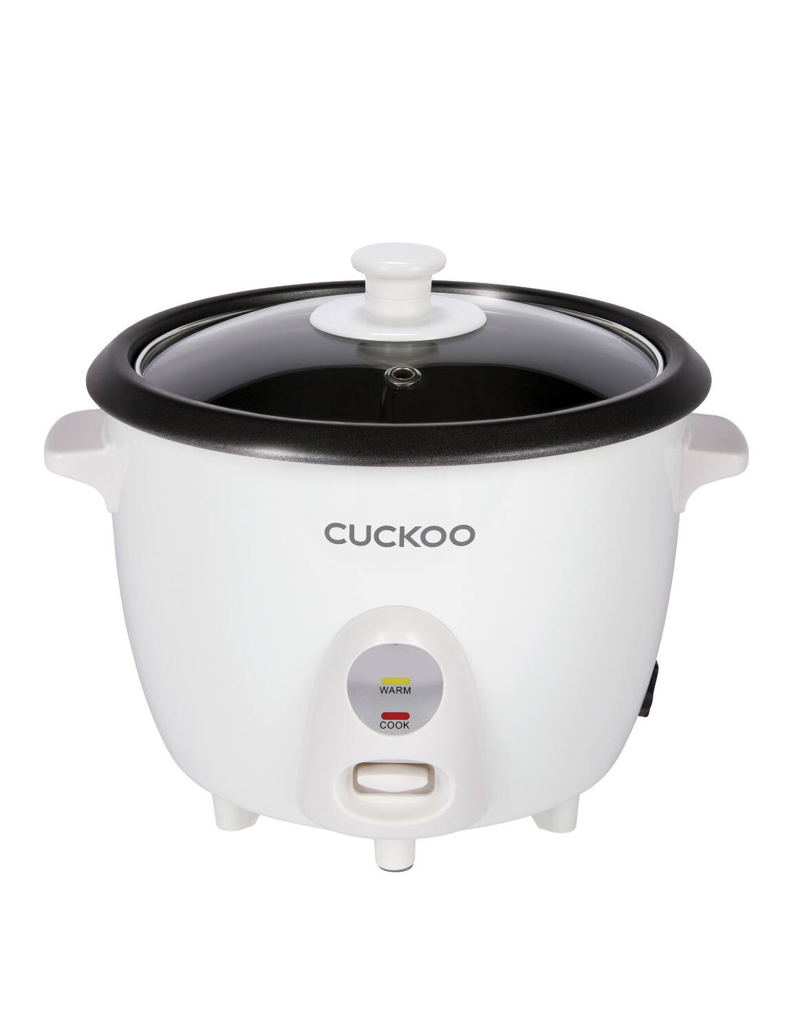 Cuckoo - One Touch Rice Small Rice Cooker & Warmer with Steamer Tray, Versatile Grain Cooker, Soup Maker, Auto Keep Warm - White | Best Buy U.S.