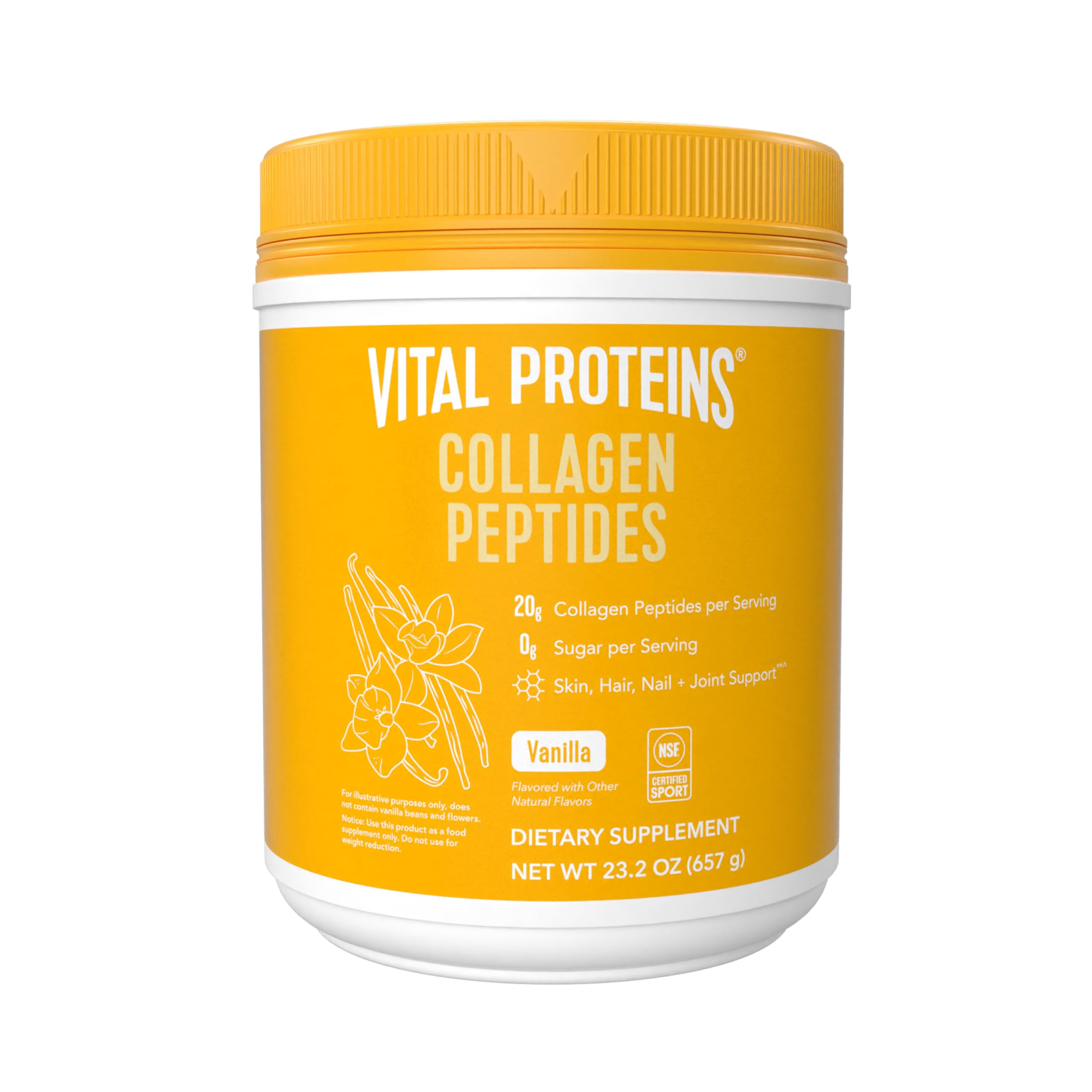 Vital Proteins Grass Fed Collagen Peptides Powder, Helps Support Healthy Hair, Skin, Nails, Bones... | Amazon (US)