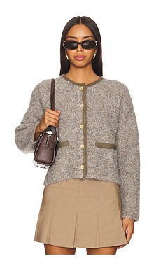 Line & Dot Mayfair Sweater in Grey Multi from Revolve.com | Revolve Clothing (Global)