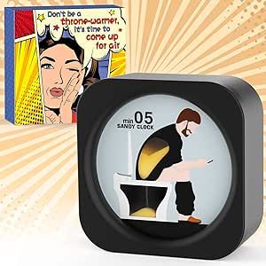 Gag Gifts for Men Stocking Stuffers - Christmas Funny Toilet Sand Timer Gift, Gifts for Dad Fun C... | Amazon (US)