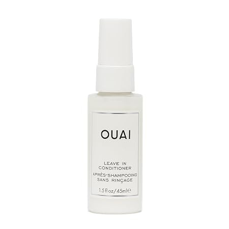 OUAI Leave In Conditioner & Heat Protectant for Hair - Prep Hair for Styling or Use as Detangling... | Amazon (US)