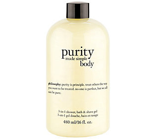 philosophy purity made simple body 3-in-1 gel 1 6 oz | QVC
