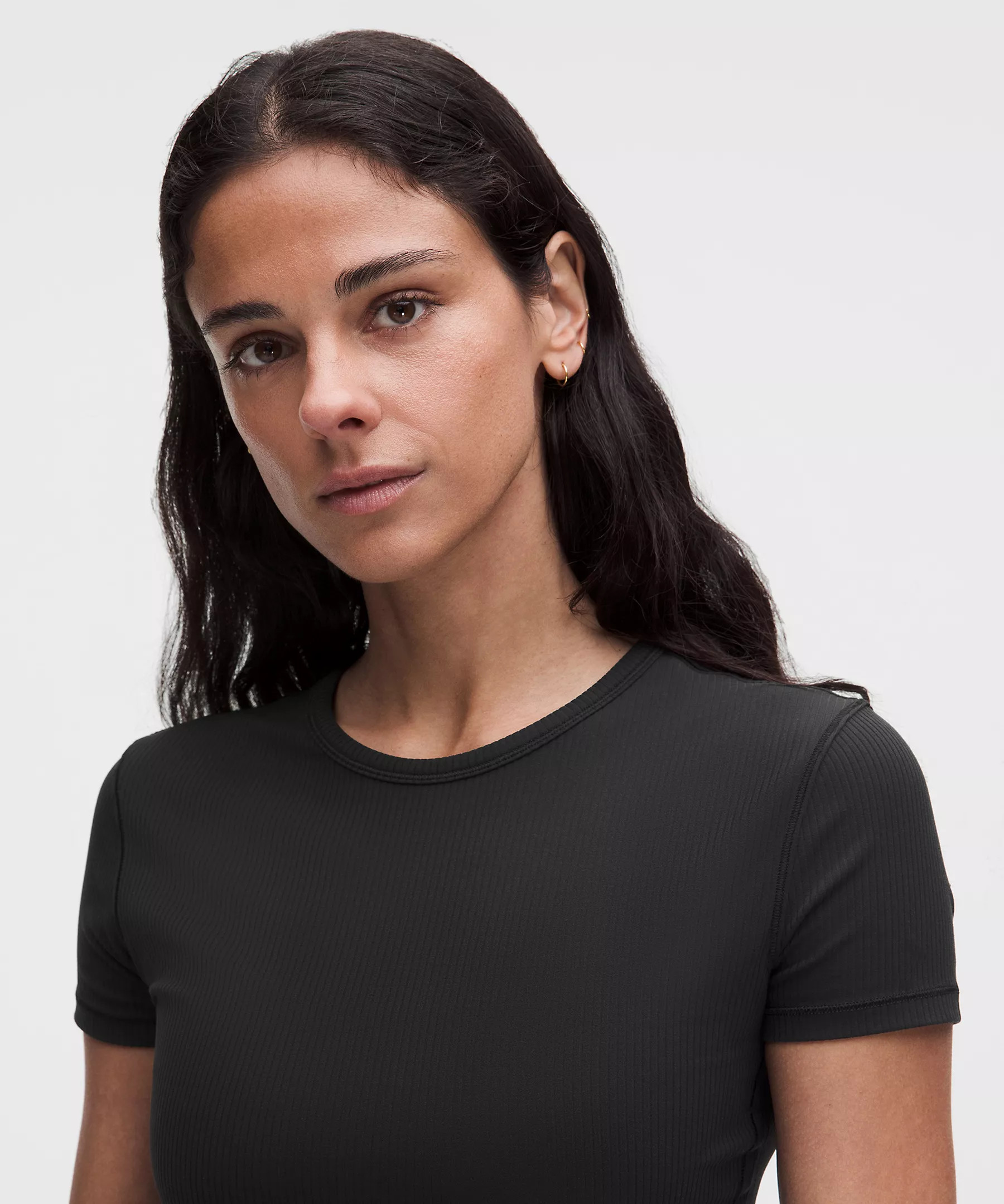All It Takes Ribbed Keyhole Short-Sleeve Shirt | Lululemon (US)